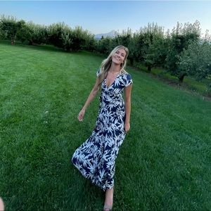 Amuse Society Maxi Wrap Dress